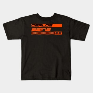 Carlos Sainz racing T-shirt Kids T-Shirt